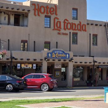 Taos Plaza - Hotel La Fonda  10-07-2025 - Landmarks & Historical Buildings Near Me - Taos, New Mexico