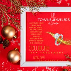 Towne Jewelers of Windsor - Towne Jewelers is offering their "jewelry spa treatment" just in time for the holidays! 970-980-3430