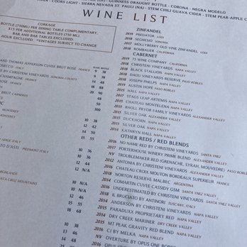 Willard Hicks - Drinks menu - New American Near Me - Campbell, California Willard Hicks - Drinks menu - New American Near Me - Campbell, California