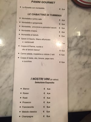 Menu photo 1 Pane Mortadella e Champagne Milazzo, ME