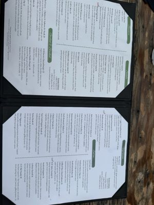 Menu photo 1 Sur at The Barnyard Carmel, CA