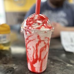Strawberry Sunset Shake Strawberry Sunset Shake