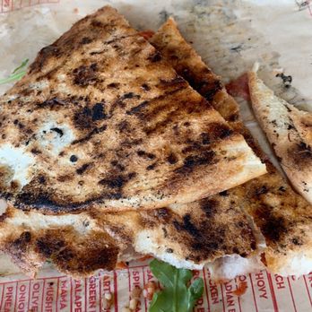 MOD Pizza - Clearly they didn't clean the oven very well - Fast Food Near Me - Elgin, Illinois