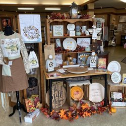 The Open Door Christian Bookstore - A Fall gift display inside The Open Door Christian Bookstore, 2020
