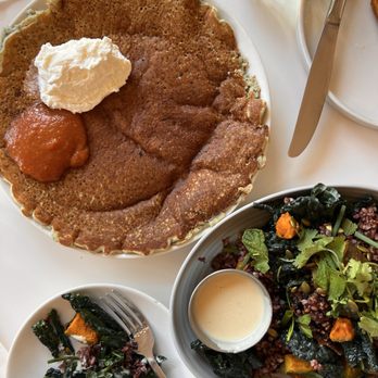 Yang’s Kitchen - my favorite, Cornmeal Mochi Pancake and a kale bowl of some sort. I can't remember , it's from another season. both were outstanding. - Asian Fusion Near Me - Alhambra, California Yang’s Kitchen - my favorite, Cornmeal Mochi Pancake and a kale bowl of some sort. I can't remember , it's from another season. both were outstanding. - Asian Fusion Near Me - Alhambra, California
