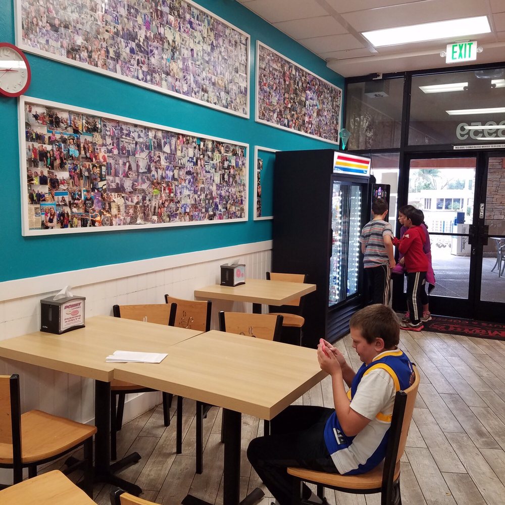 Mary's Donuts - So welcoming. The kids are huddled around the claw machine I the corner, and they actually won two prizes! - Donuts Near Me - Santee, California Mary's Donuts - So welcoming. The kids are huddled around the claw machine I the corner, and they actually won two prizes! - Donuts Near Me - Santee, California