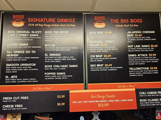 Menu photo 6 Boss Dawgz Lisle, IL Menu photo 6 Boss Dawgz Lisle, IL