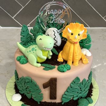 The Cake Girl Austin - My Son's 1st Birthday Cake - Custom Cakes Near Me