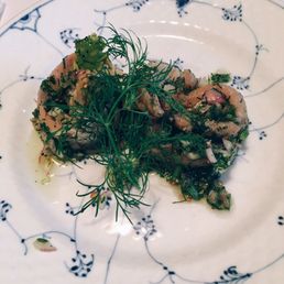 Herring appetizer recommend med by our server Herring appetizer recommend med by our server