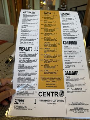 Menu photo 4 Centro Orange, CA