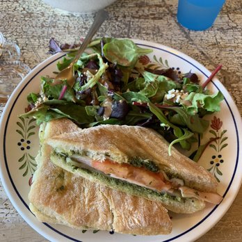 Sabor X Kafe - Turkey Pesto Sandwich - Coffee & Tea Near Me - Los Angeles, California Sabor X Kafe - Turkey Pesto Sandwich - Coffee & Tea Near Me - Los Angeles, California