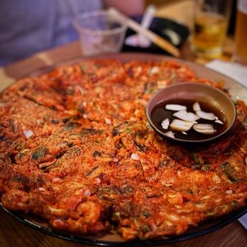 Misoolkwan OC - Seafood and kimchi pancakes - Korean Near Me - Buena Park, California