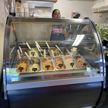 Gelateria & Espresso Bar - a woman behind the counter - Coffee & Tea Near Me - Moab, Utah