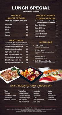 Menu photo 8 Fuji Hibachi&Sushi Monroe, MI