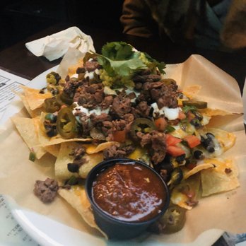 Dublin's Irish Whiskey Pub - Dublin's Nachos - Pubs Near Me - Los Angeles, California