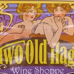 Two Old Hags Wine Shoppe - Nice logo