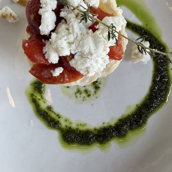 Bistro Mistral - Goat cheese something with stale pastry - French Near Me - Houston, Texas