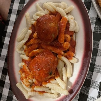 Mama Santa's - Cavatelli with meatballs - Pizza Near Me - Cleveland, Ohio