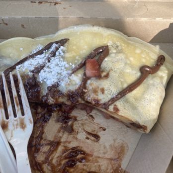 Rocky Mtn Crepe - Strawberry banana Nutella yummyness! - Creperies Near Me - Estes Park, Colorado