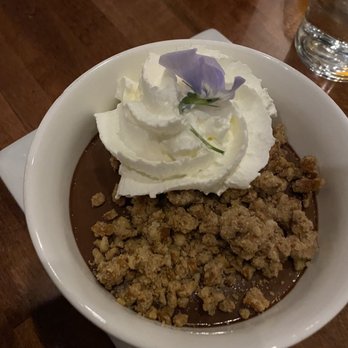 Jules@Market - Pot de creme... might have spelled it wrong but this is the perfect ending to an excellent meal - New American Near Me - Bristol, Pennsylvania