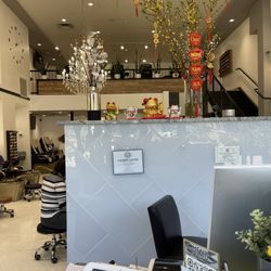 Interior of the salon