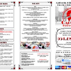 Capone's Pizza - updated 7/7/22