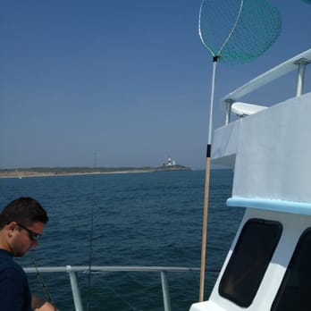 Lazy Bones - The light hose from the boat - Boat Charters Near Me - Montauk, New York Lazy Bones - The light hose from the boat - Boat Charters Near Me - Montauk, New York
