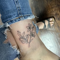 831 INK Tattoo Studio - May and December month flowers