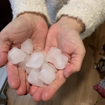 Fred's Appliance - This much ice sitting on the flap, when you open the freezer they fall in the floor - Appliances Near Me - Kennewick, Washington Fred's Appliance - This much ice sitting on the flap, when you open the freezer they fall in the floor - Appliances Near Me - Kennewick, Washington