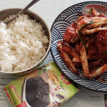 JJamPPong - Spicy Raw Crab, Steamed Rice, Gim - Chinese Near Me - San Francisco, California JJamPPong - Spicy Raw Crab, Steamed Rice, Gim - Chinese Near Me - San Francisco, California