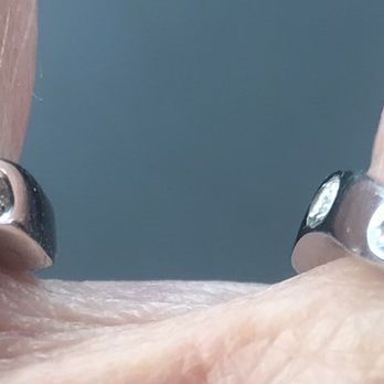 Jewelry By Leonard - White Gold Custom Wave Ring with 5 diamond chips. $400 each - Jewelry Near Me - Hazlet, New Jersey Jewelry By Leonard - White Gold Custom Wave Ring with 5 diamond chips. $400 each - Jewelry Near Me - Hazlet, New Jersey