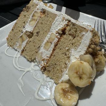 Rosine's Restaurant - Banana walnut cake - American Near Me - Monterey, California Rosine's Restaurant - Banana walnut cake - American Near Me - Monterey, California