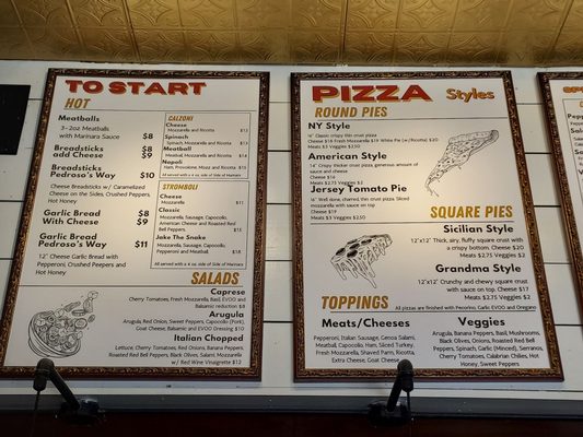 Menu photo 1 Pedroso's Pizza Austin, TX Menu photo 1 Pedroso's Pizza Austin, TX