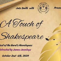 Oct 2024! Best of Bard's Monologues. "A Touch of Shakespeare"