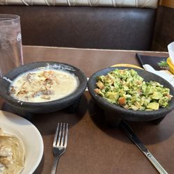 El Molcajete Cantina & Grill - Molcajete Dip and Grande Guacamole