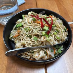 Chow Mein, shrimp Chow Mein, shrimp