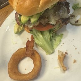 Avocado Bacon Single Cheeseburger