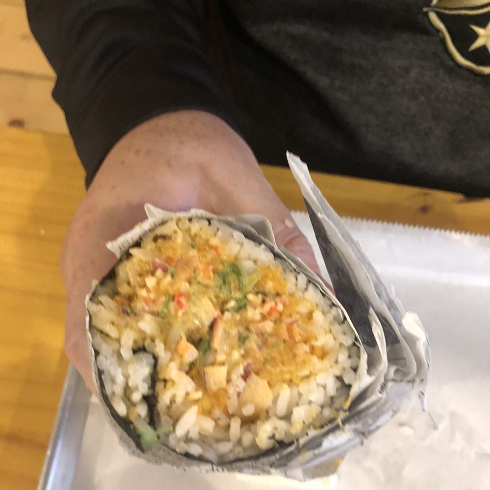 Pokéloha - Spicy Crunch Burrito - Poke Near Me - Lawrence, Kansas Pokéloha - Spicy Crunch Burrito - Poke Near Me - Lawrence, Kansas