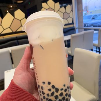 SweetHoney Dessert - Artesia - 12/9/22 Thai milk tea boba with sea salt cream - Desserts Near Me - Artesia, California SweetHoney Dessert - Artesia - 12/9/22 Thai milk tea boba with sea salt cream - Desserts Near Me - Artesia, California