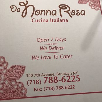 Da Nonna Rosa - Italian Near Me - Brooklyn, New York