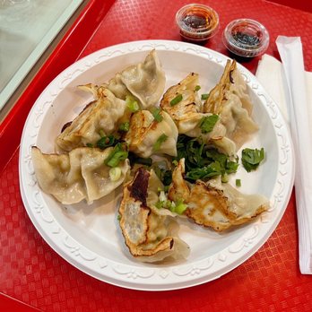 Sanmiwago - Corn with Pork Pan-Fried Dumplings - Chinese Near Me - New York, New York Sanmiwago - Corn with Pork Pan-Fried Dumplings - Chinese Near Me - New York, New York