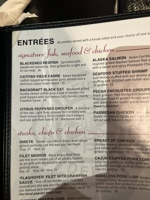 Menu photo 1 Backdraft Restaurant & Bar Cleveland, MS