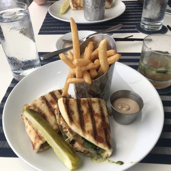 Latitudes - Chicken panini - Seafood Near Me - Highland Beach, Florida