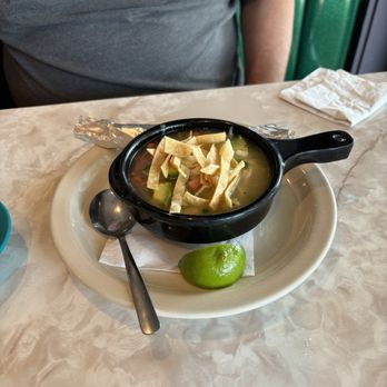 Chuy's - Cup of Chicken tortilla soup, delicious and chalked full of chicken - Tex-Mex Near Me - Winter Park, Florida Chuy's - Cup of Chicken tortilla soup, delicious and chalked full of chicken - Tex-Mex Near Me - Winter Park, Florida
