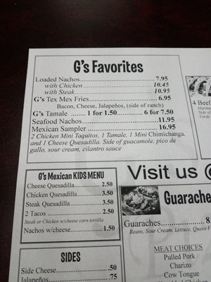 Menu photo 3 G's Pizzeria Elkton MD Elkton, MD