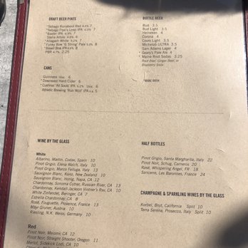 Waterfront - menu - Seafood Near Me - Camden, Maine