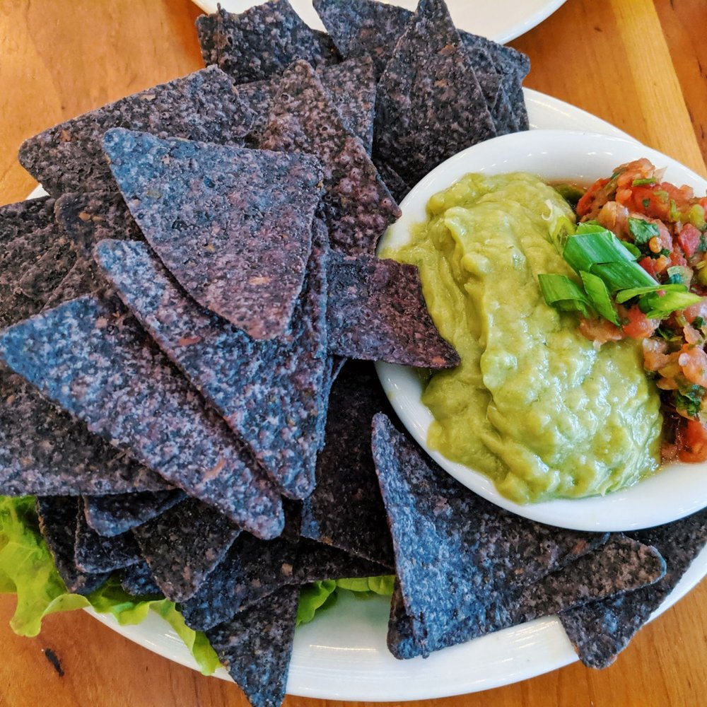 Moosewood Restaurant - Chips and dip (guac and pico) - New American Near Me - Ithaca, New York Moosewood Restaurant - Chips and dip (guac and pico) - New American Near Me - Ithaca, New York