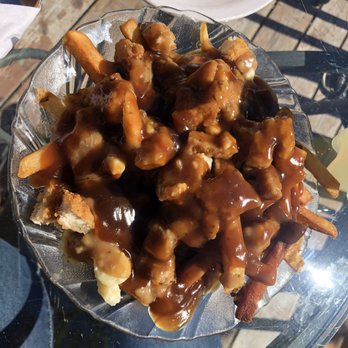 By the River Cafe and Bakery - Poutine with Chicken - Cafes Near Me - Hunter River, Prince Edward Island