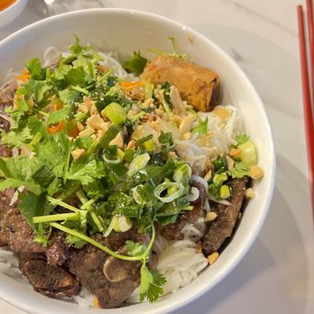 Pho 360 - This is rice vermicelli noodles with beef, shrimp & spring roll & veggies - Vietnamese Near Me - Oak Grove, Oregon Pho 360 - This is rice vermicelli noodles with beef, shrimp & spring roll & veggies - Vietnamese Near Me - Oak Grove, Oregon