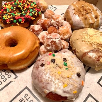 Union Square Donuts - Funfetti Donut, Pumpkin Spice Latte Donut, Pumpkin Cheesecake Donut, Birthday Donut, Pecan Pie Donut and Donut Holes. - Donuts Near Me - Somerville, Massachusetts Union Square Donuts - Funfetti Donut, Pumpkin Spice Latte Donut, Pumpkin Cheesecake Donut, Birthday Donut, Pecan Pie Donut and Donut Holes. - Donuts Near Me - Somerville, Massachusetts
